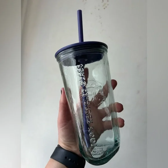 Starbucks 2025 Recycled Triangle Glass 💜 - Picture 5 of 10